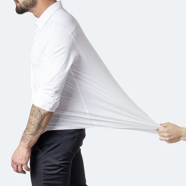 BRILLSHIRT elastisk skjorte
