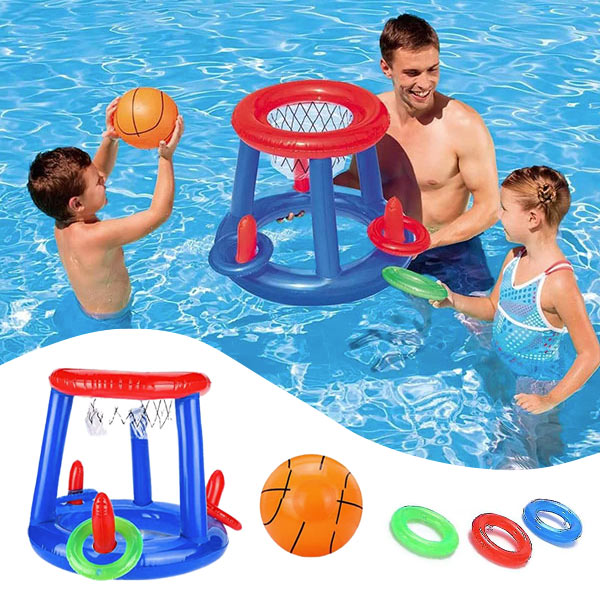 sommer poolfest basketball
