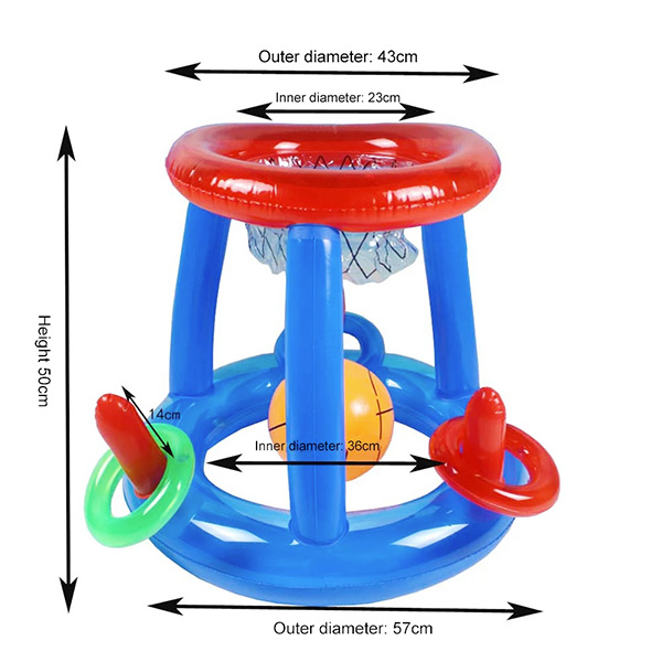 DUNKSPLASH pool basketball sæt