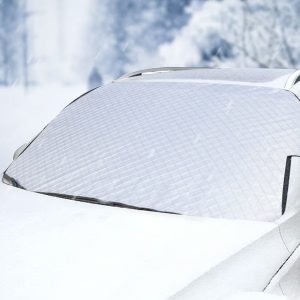 Magnetisk forrudeafdækning mod sne | FROSTCOVER