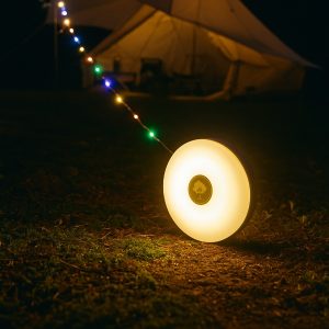 Campinglampe med integreret powerbank (10 m) | GLOWTREK
