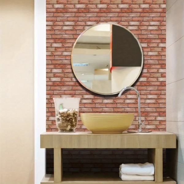 NYBRICK 3D murstenstapet