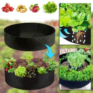 Højbedsbed i stof - 90 x 30 cm, åndbart filt | PLANTIE