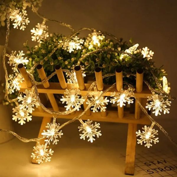 Snefnug julelys
