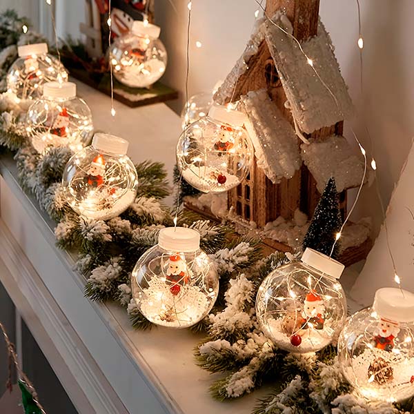Julelys gardin